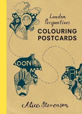 London Perspectives Colouring Postcards - Alice Stevenson