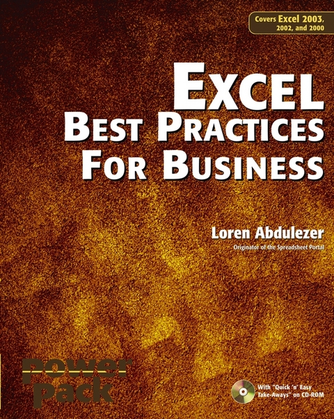 Excel Best Practices for Business - Loren Abdulezer