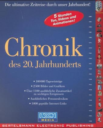Chronik des 20. Jahrhunderts, 3 CD-ROMs