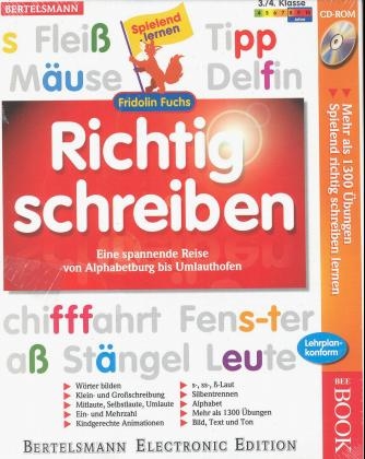 Fridolin Fuchs, Richtig Schreiben, 1 CD-ROM