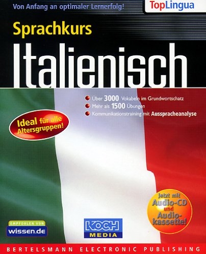 Sprachkurs Italienisch, 1 CD-ROM m. Audio-CD u. Cassette