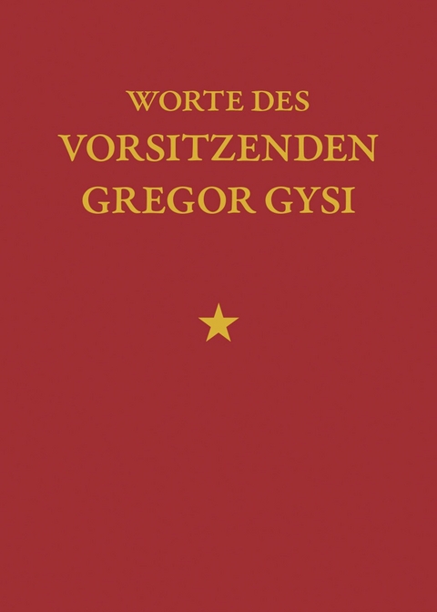 Worte des Vorsitzenden Gregor Gysi - 