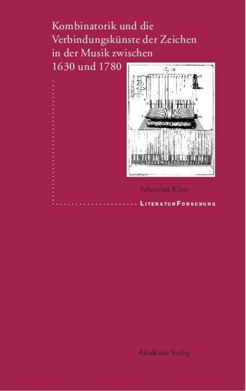 Kombinatorik und die Verbindungskünste der Zeichen in der Musik zwischen 1630 und 1780 - Sebastian Klotz