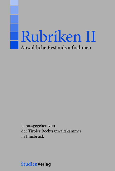 Rubriken II - 