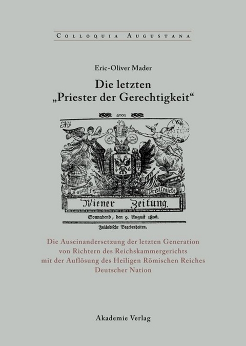 Die letzten "Priester der Gerechtigkeit" - Eric-Oliver Mader