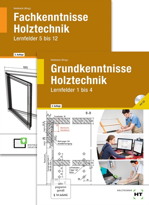 Paketangebot Holztechnik II - Henner Behre, Eberhard Berghäuser, Kerstin Böttcher, Michael Brinkschröder, Stephan Dyck, Ingken Freiling, Peter Hansen, Udo Hauser, Erich Heidsieck, Gudrun Heidsieck, Uwe Hellwig, Hans Höpken, Gabriele Kaufmann, Franz Kitzhöfer, Annette Dr. Laugwitz, Michael Ludolph, Anne-Britt Mahler, Olaf Maier, Uta Mailänder, Katrin Meier, Uwe Dr. Noldt, Günter Parey, Sonja Tewes, Ole Welzel, Ernst-Dietrich Wolff