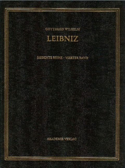 Gottfried Wilhelm Leibniz: Sämtliche Schriften und Briefe. Mathematische Schriften / 1670–1673. Infinitesimalmathematik - 