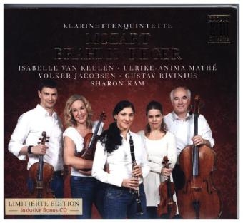 Quintette, 2 Audio-CDs - Max Reger, Johannes Brahms