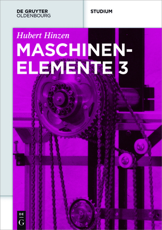 Hubert Hinzen: Maschinenelemente / Maschinenelemente 3 - Hubert Hinzen