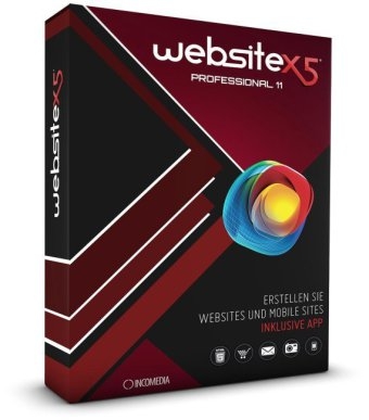 WebSite X5 Professional 11, 1 DVD-ROM
