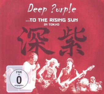 To The Rising Sun, 2 Audio-CDs + 1 DVD -  Deep Purple
