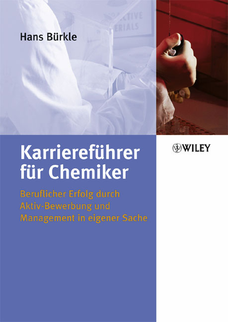 Karriereführer für Chemiker - Hans Bürkle