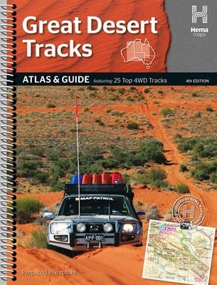 Australia Great Desert Tracks atlas & guide A4