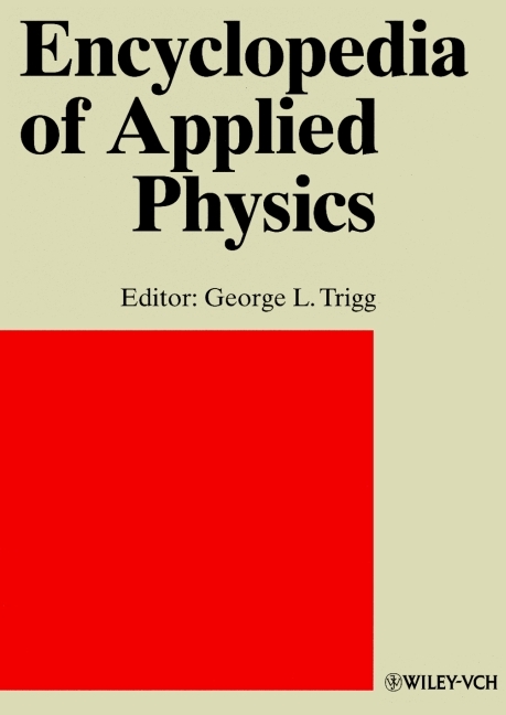 Encyclopedia of Applied Physics - 