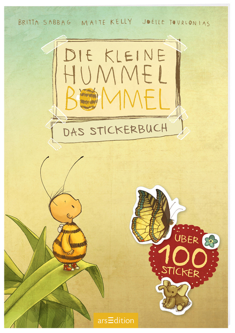 Die kleine Hummel Bommel - Das Stickerbuch - Britta Sabbag, Maite Kelly