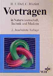 Vortragen - Hans F Ebel, Claus Bliefert