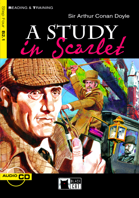 A Study in Scarlet - Buch mit Audio-CD - Arthur Conan Doyle