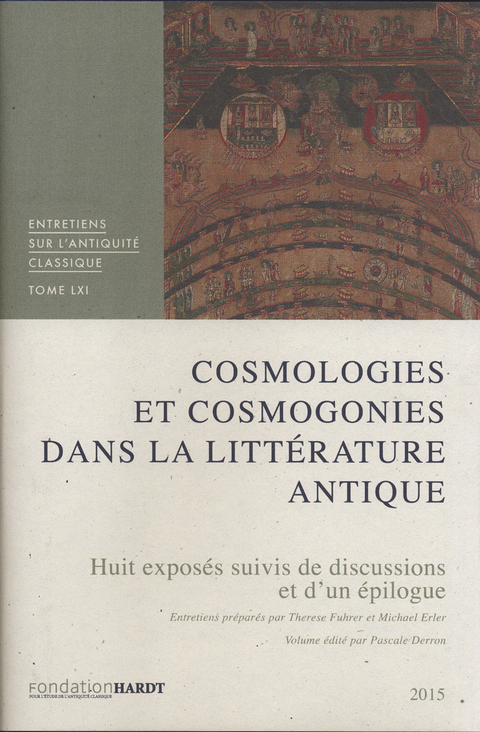 Cosmologies et cosmogonies dans la littérature antique - 