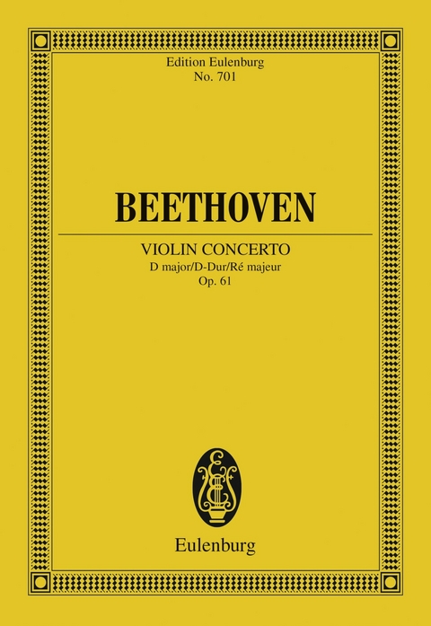 Violin Concerto D major - Ludwig van Beethoven