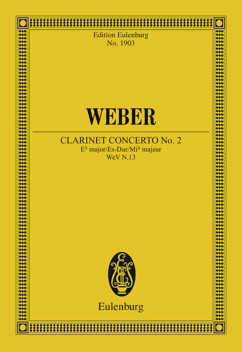 Clarinet Concerto No. 2 Eb major - Carl Maria Von Weber