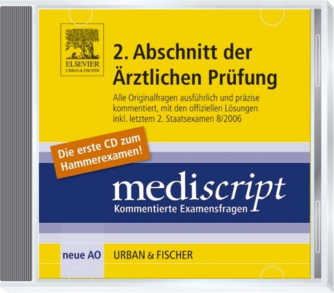 Mediscript Hammerexamen CD-ROM 8/06 - Jens Vater