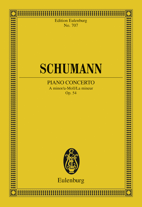 Piano Concerto A minor - Robert Schumann