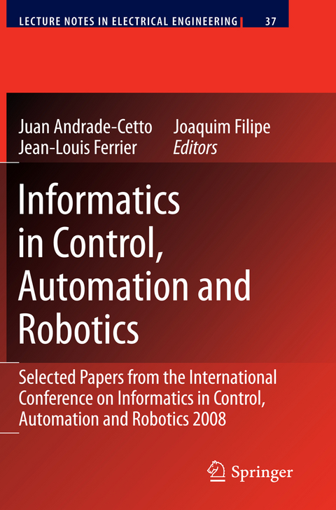 Informatics in Control, Automation and Robotics - 