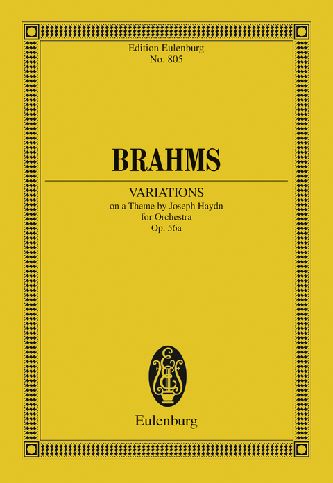 Variations on a Theme by Joseph Haydn - Johannes Brahms