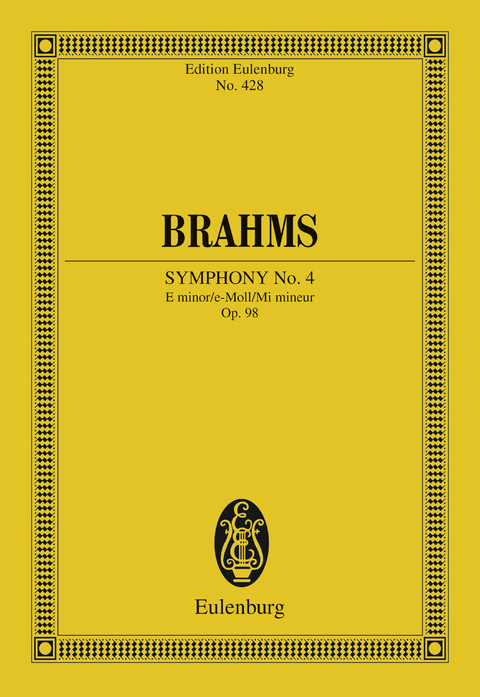 Symphony No. 4 E minor - Johannes Brahms