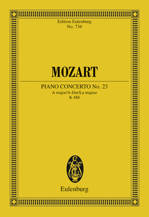 Piano Concerto No. 23 A major - Wolfgang Amadeus Mozart