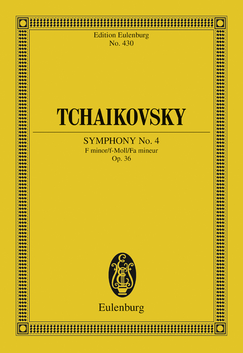 Symphony No. 4 F minor - Pyotr Ilyich Tchaikovsky