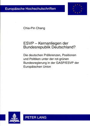 ESVP – Kernanliegen der Bundesrepublik Deutschland?