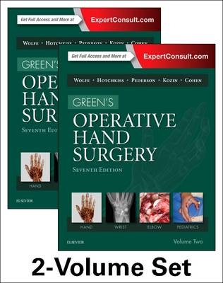 Green's Operative Hand Surgery, 2-Volume Set - Scott W. Wolfe, William C. Pederson, Scott H. Kozin, Mark S. Cohen