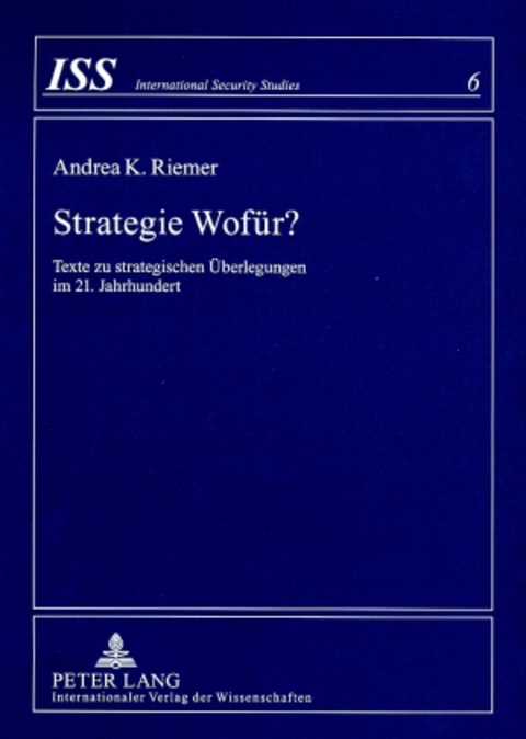 Strategie Wofür? - Andrea K. Riemer