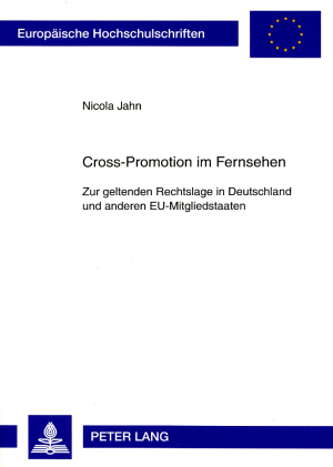 Cross-Promotion im Fernsehen - Nicola Jahn