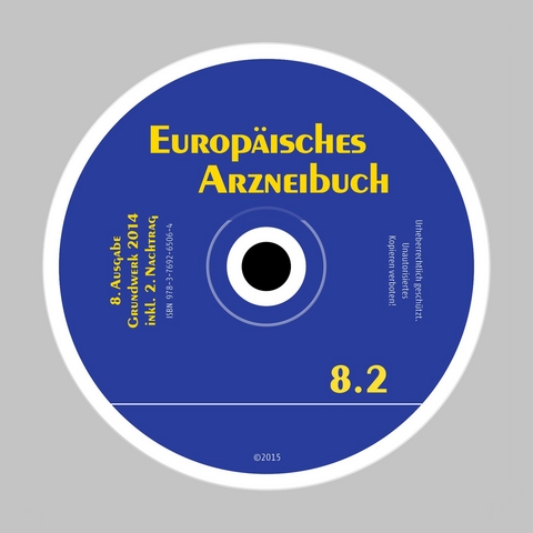 Europäisches Arzneibuch DVD-ROM VO 8.2 (Ph.Eur. 8.2)