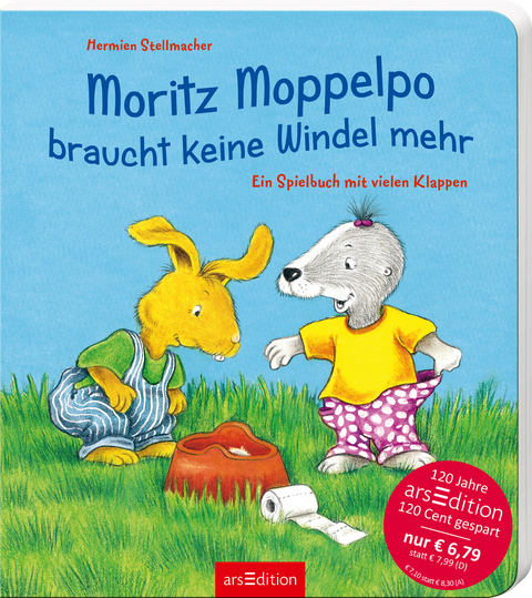 Moritz Moppelpo braucht keine Windel mehr (Jubiläumstitel) - Hermien Stellmacher