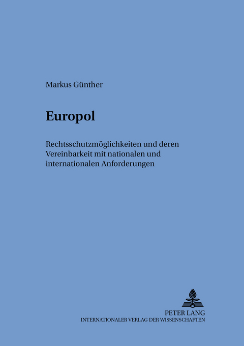 Europol - Markus Günther