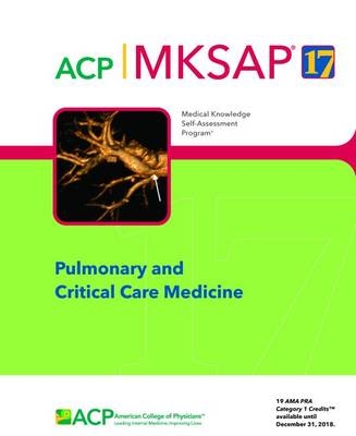 MKSAP® 17 Pulmonary and Critical Care Medicine - 