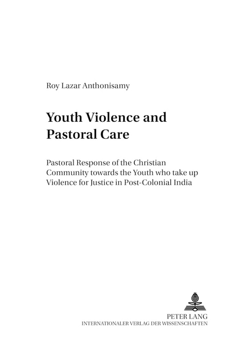 Youth Violence and Pastoral Care - Roy Lazar Anthonisamy