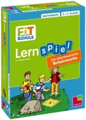 Fit für die Schule Lernspiel Mathe 3. + 4. Klasse. Die abenteuerliche Schatzsuche - Reiner Knizia