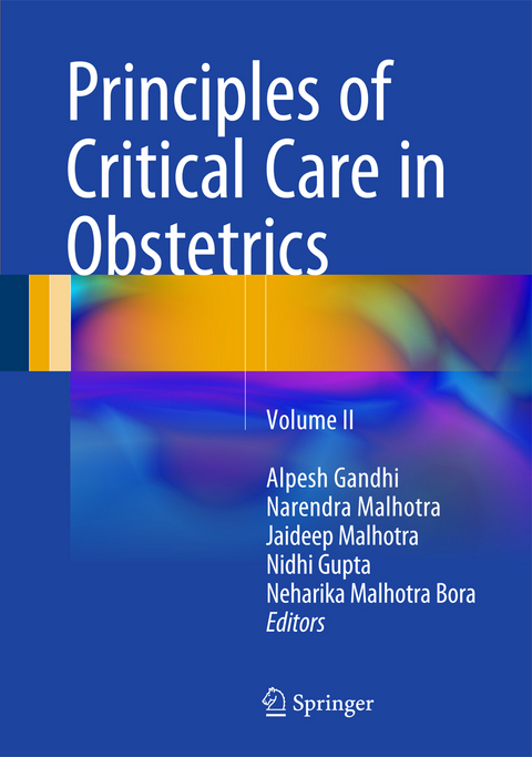 Principles of Critical Care in Obstetrics - 