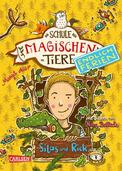Die Schule der magischen Tiere. Endlich Ferien 2: Silas und Rick -  Margit Auer