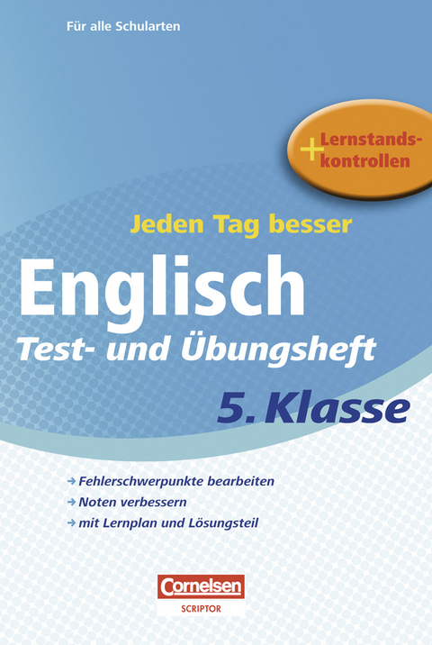Jeden Tag besser - Englisch Test- und Übungsheft 5. Klasse - Ingrid Preedy, Brigitte Seidl