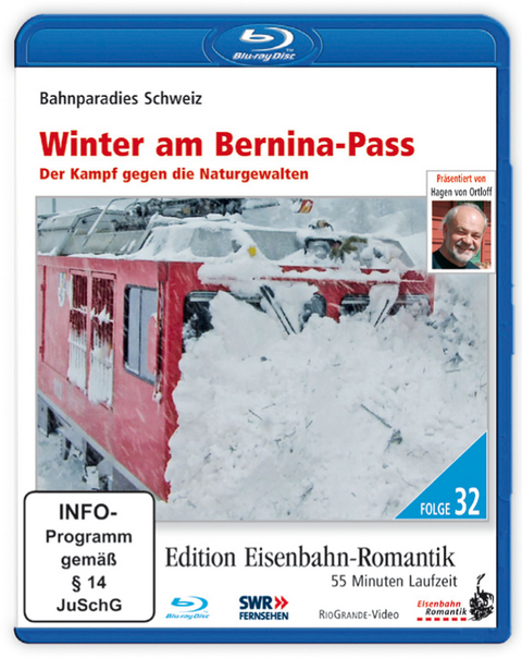 Winter am Bernina-Pass