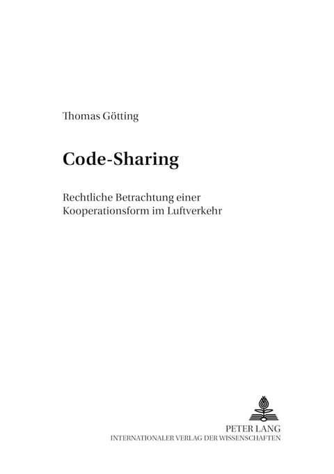 Code-Sharing - Thomas Götting