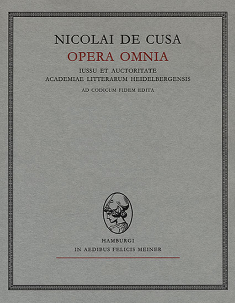 Sermones IV (1455–1463) Fasciculus 3 -  Nikolaus von Kues