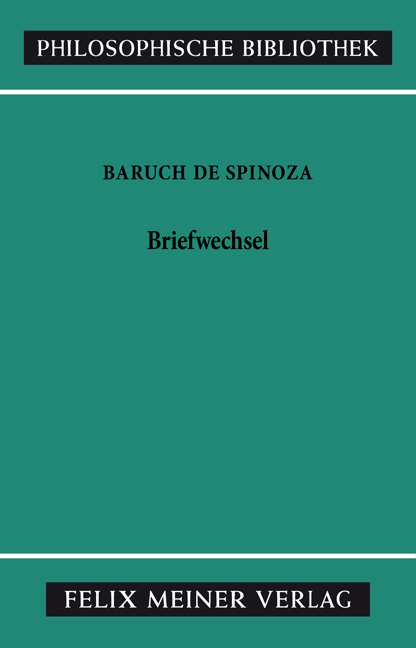 Sämtliche Werke / Briefwechsel - Baruch De Spinoza