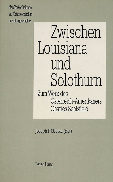 Zwischen Louisiana und Solothurn - 