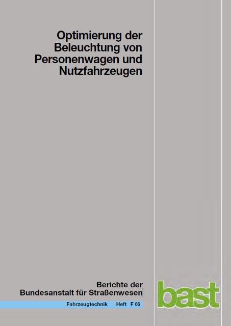 Optimierung der Beleuchtung von Personenwagen und Nutzfahrzeugen - Christian Jebas, Sven Schellinger, Karsten Klinger, Karl Manz, Dieter Kooß